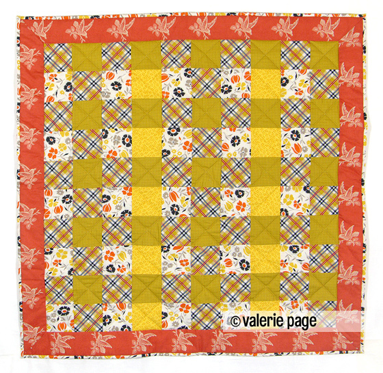 No.0089 - Le Marais Baby 
                        Quilt