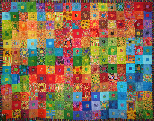 Colourful Children's quilt