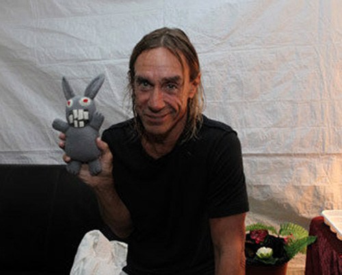 Iggy Pop with NXNE Rabbit at YDS